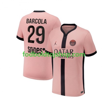 Paris Saint-Germain Bradley Barcola 29 3 trøje 2024-25 S/S